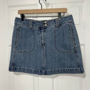 Y2K L.A. Blues Denim Jean Skort